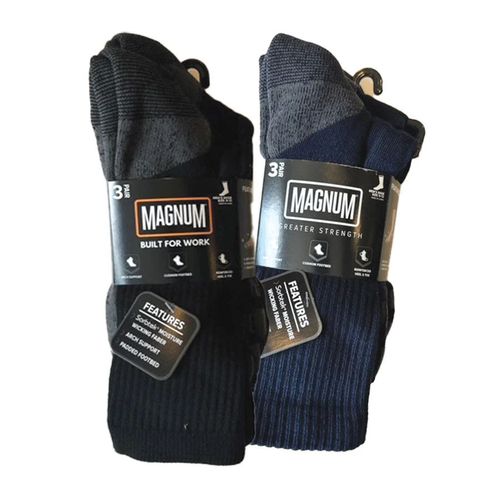 MAGNUM PERFORMANCE WORK 3PK SOCK