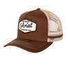 ARIAT, EST PATCH TRUCKER CAP, (DACHSHUND BROWN) EA