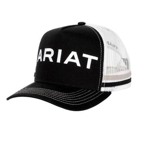 ARIAT, PATRIOT TRUCKER CAP, (BLACK) EA