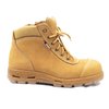Redback Cobar Zip Sided Steel Toe Safety Boot - Wheat Nubuck