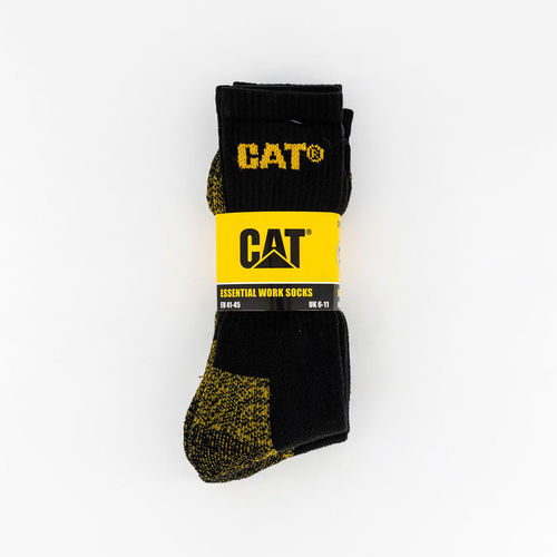 CAT ESSENTIAL WORK COTTON RICH SOCK, SIZE US 6-11 (MED)