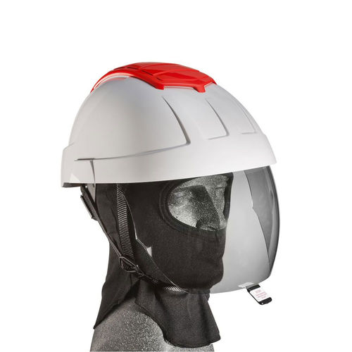 E-MAN 7000 Arc Flash Helmet with Grey IR Visor & FR Balaclava - HEM579