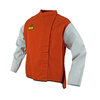 WAKATAC PROBAN WELDER JACKET WITH LEATHER SLEEVES,