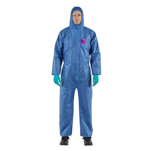 AlphaTec 1500 SMS Disposable Coverall, NAVY