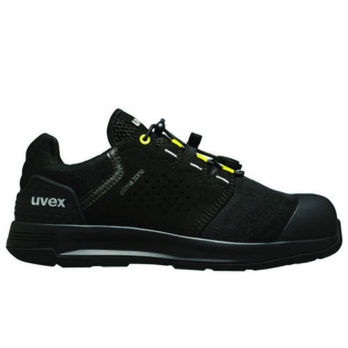 UVEX 1 x-flow BLACK/YELLOW SFTY Jogger,