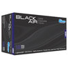 TGC BLACK AIR PF NITRILE GLOVES, *BX100*,