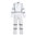 WORKCRAFT HI VIS NIGHTWORKERS C/DRILL COVERALLS + TAPE