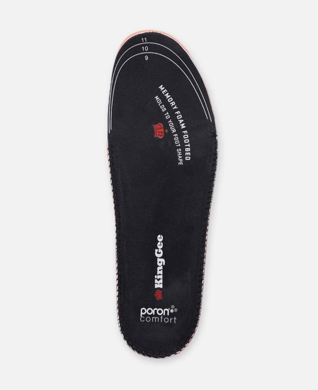 KING GEE Tradie Memory Foam Insoles K09500