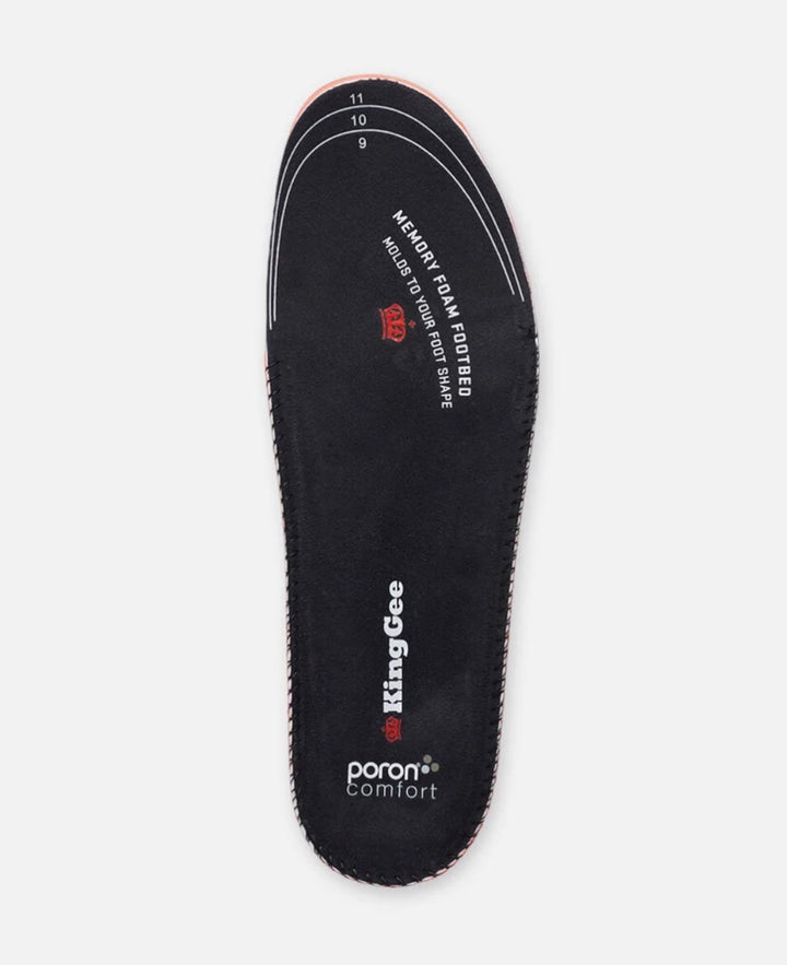 KING GEE Tradie Memory Foam Insoles K09500