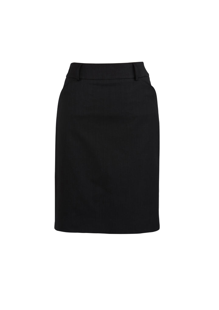 Biz Corporate Womens CS Back Pleats Skirt 20115
