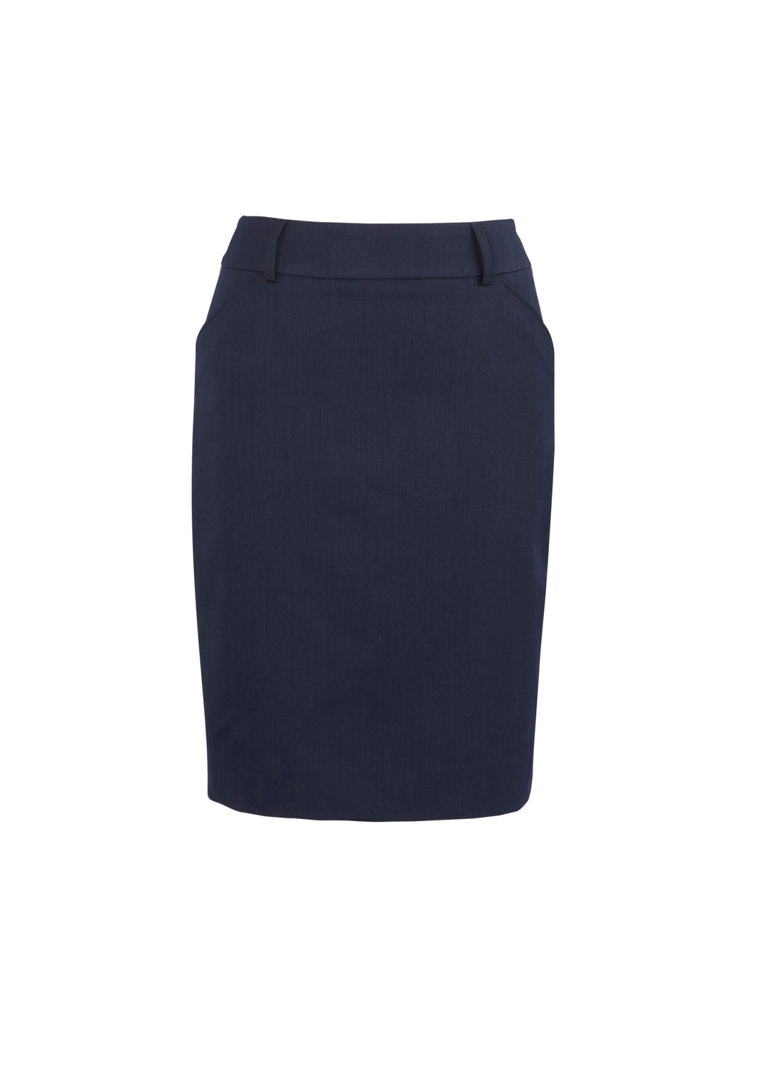 Biz Corporate Womens CS Back Pleats Skirt 20115