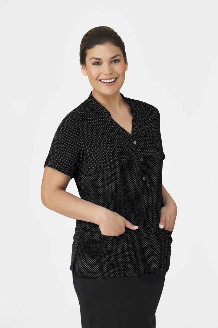 CITY STRETCH SPOT S/S TUNIC 2174