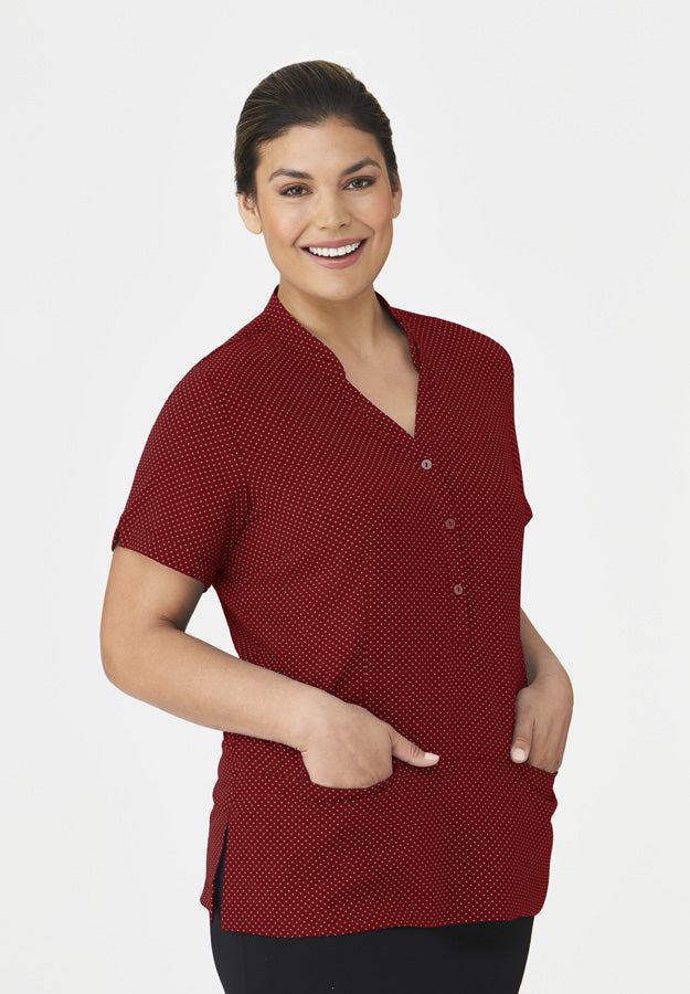 CITY STRETCH SPOT S/S TUNIC 2174