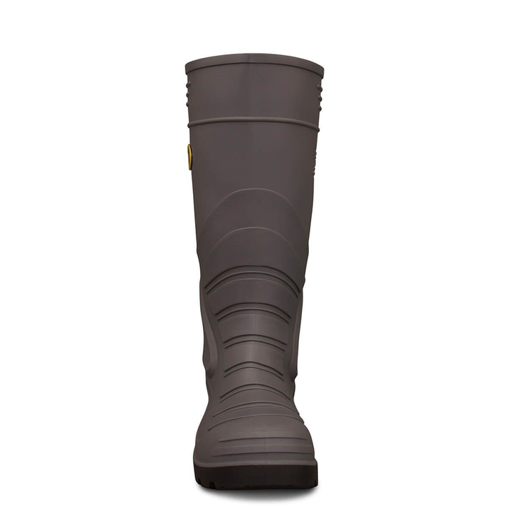 Oliver 22-205 Pull On Steel Toe PVC Waterproof Safety Gumboot - Grey