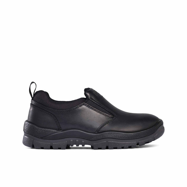 Mongrel #315 Steel Toe Slip On Safety Shoe - Black