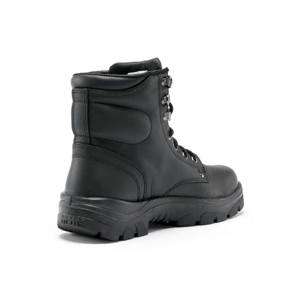 Steel Blue 322102 Argyle Lace Up Nitrile Outsole Steel Toe Safety Boot with Padded Collar
