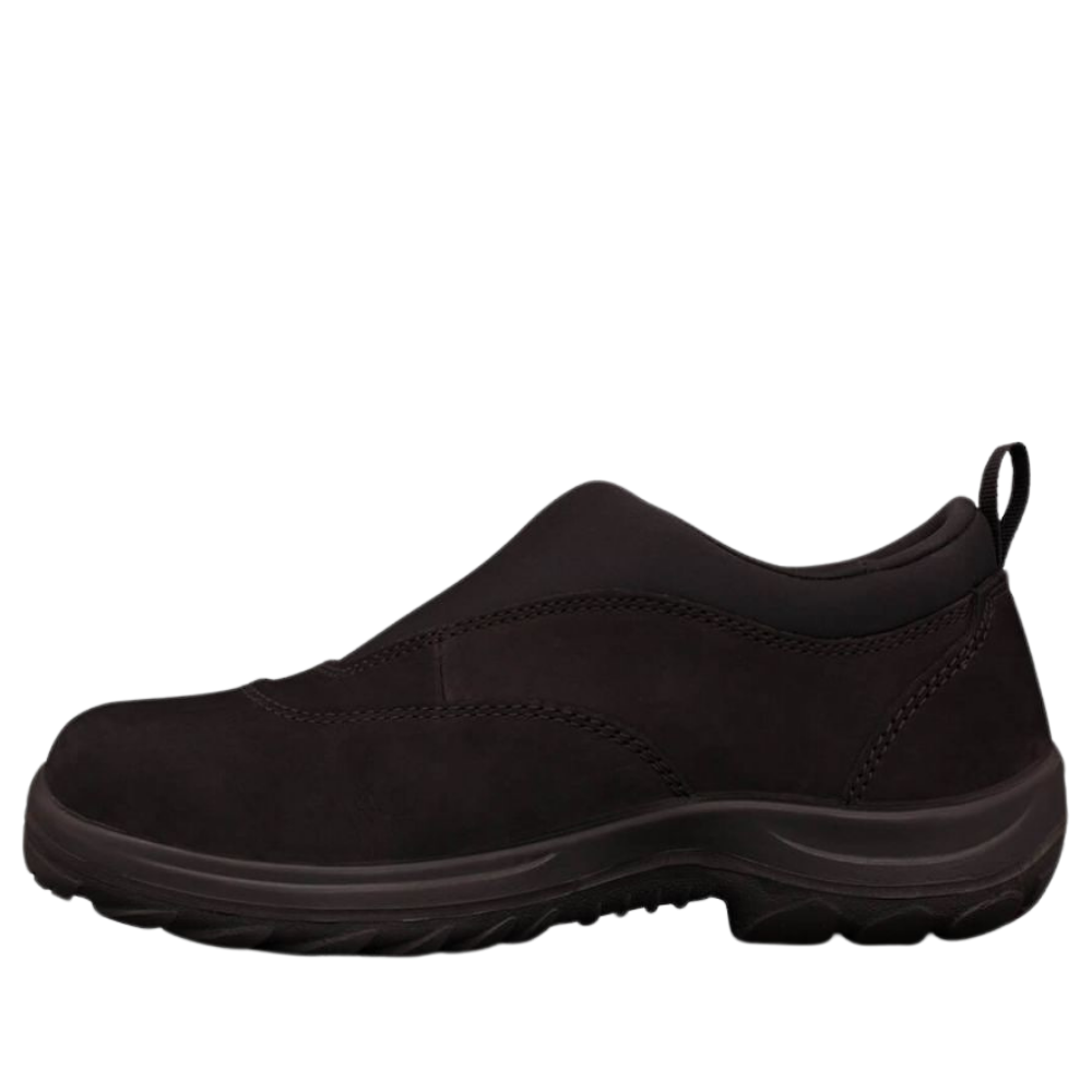 Oliver 34-610 Slip On Steel Toe Sports Shoe - Black
