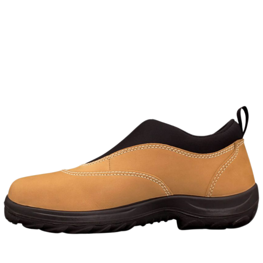 Oliver 34-615 Slip On Steel Toe Sports Shoe - Wheat