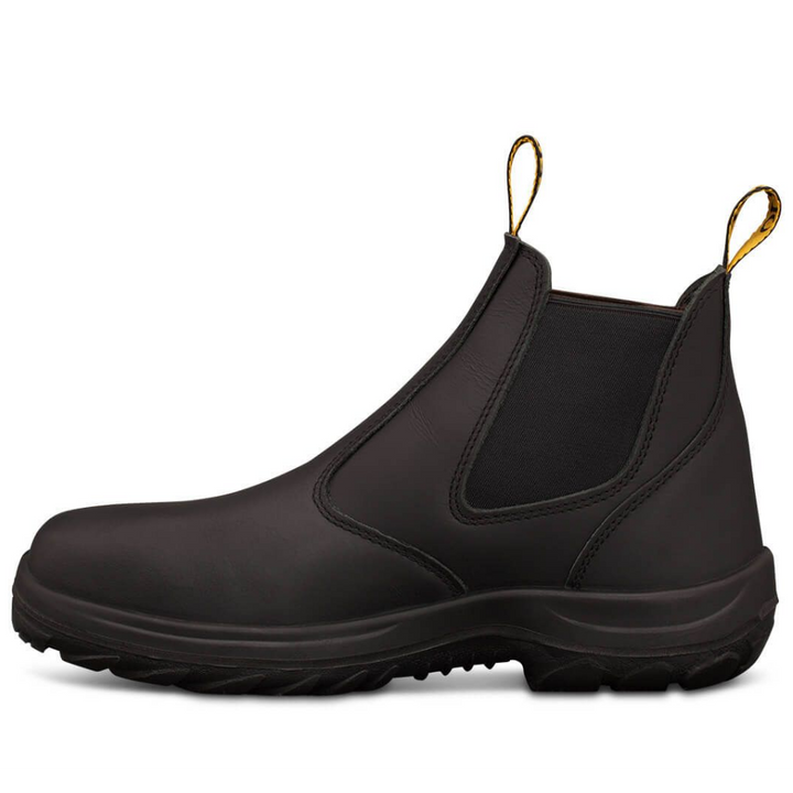 Oliver 34-620 Elastic Sided Steel Toe Boot - Black