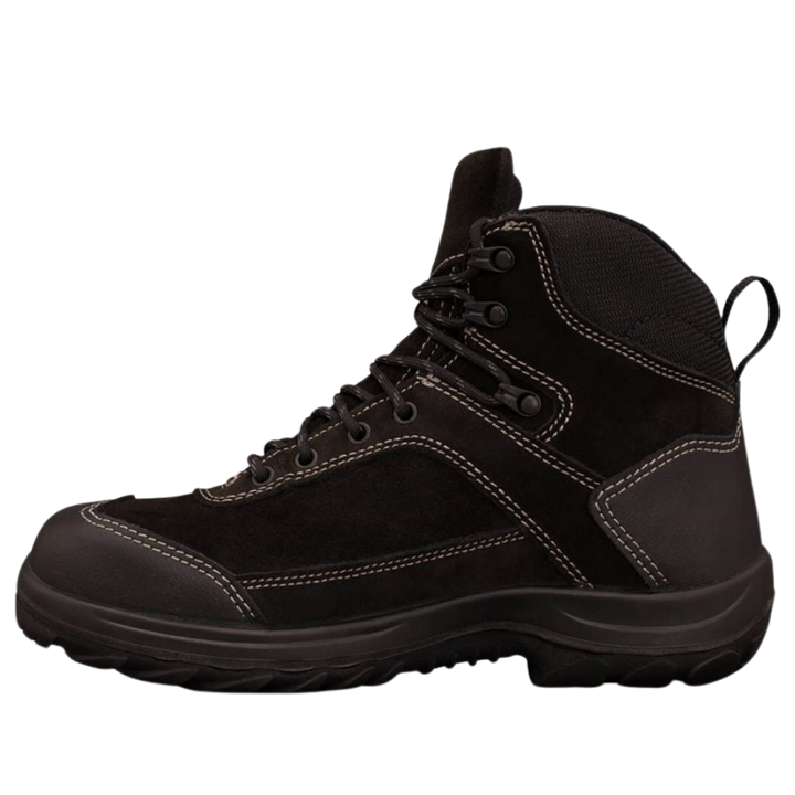 Oliver 34-623 Lace Up Steel Toe Jogger - Black