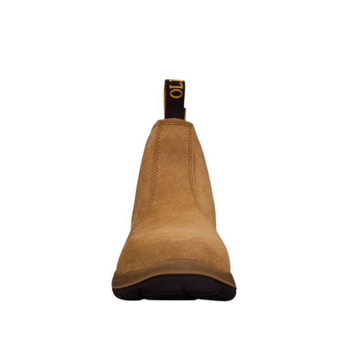 Oliver 34-624 Elastic Sided Steel Toe Boot - Beige