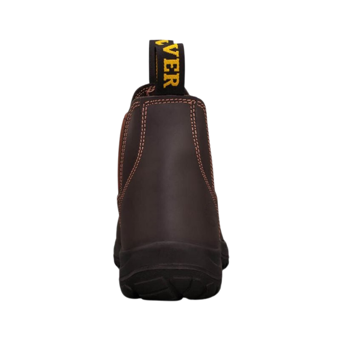 Oliver 34-626 Elastic Sided Steel Toe Boot - Claret