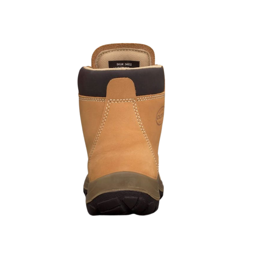 Oliver 34-632 Lace Up Steel Toe Ankle Boot - Wheat