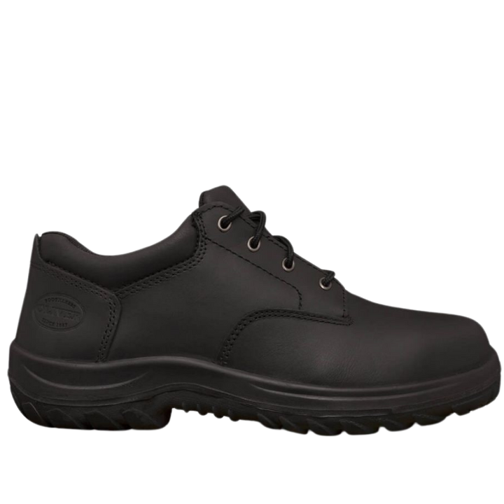 Oliver 34-652 Lace Up Steel Toe Derby Shoe - Black