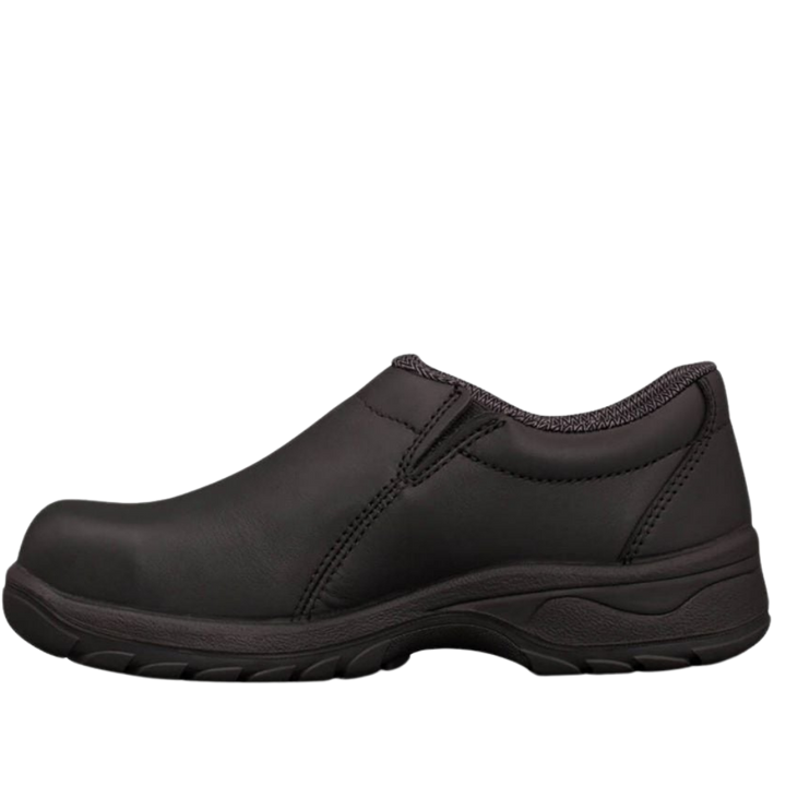 Oliver 49-430 Women's Slip On Steel Toe Shoe - Black