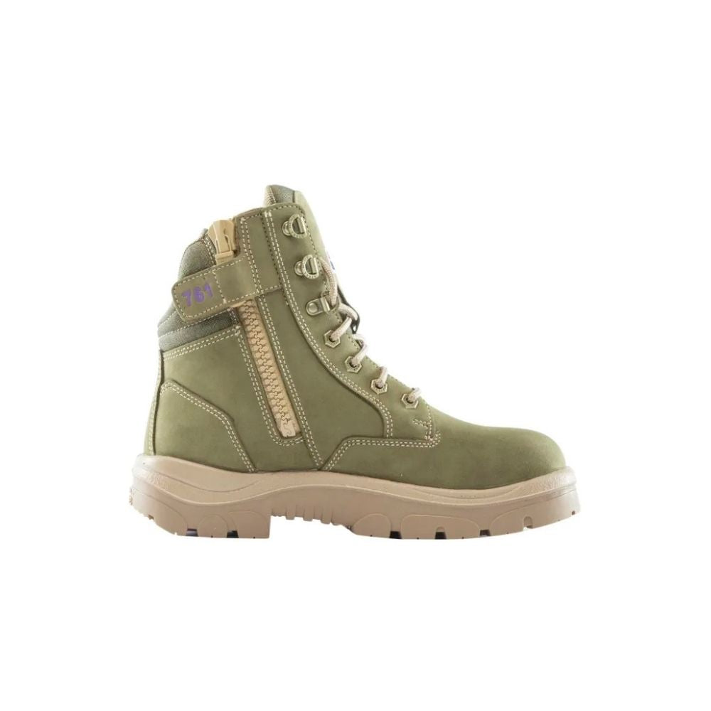 Steel Blue 512761 Women's Southern Cross Zip Sided Steel Toe Safety Boot