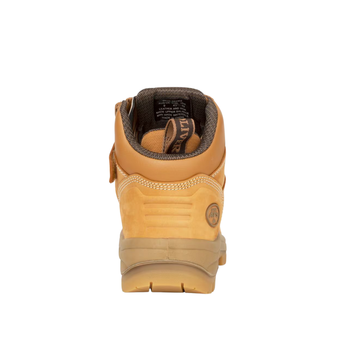 Oliver 55-330Z Zip Sided Steel Toe Safety Boot with Scuff Cap - Wheat