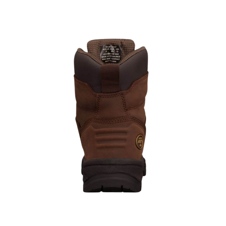 Oliver 55-337 150mm High Leg Lace Up Steel Toe Safety Boot with Scuff Cap - Brown