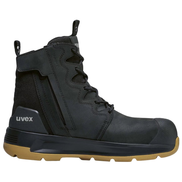 UVEX 3 xflow 150mm Zip  Side Safety Boot