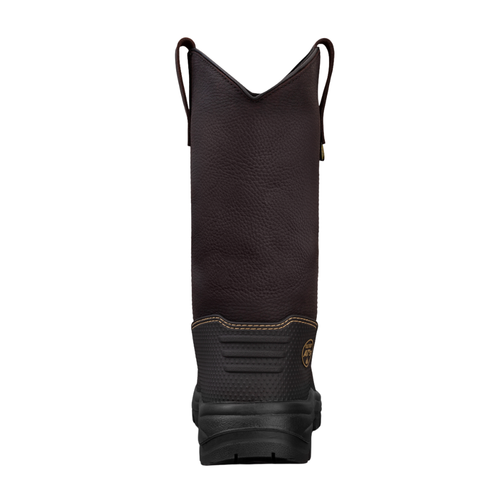 Oliver 65-493 240mm High Leg Pull On Steel Toe Caustic Waterproof Riggers Boot - Brown