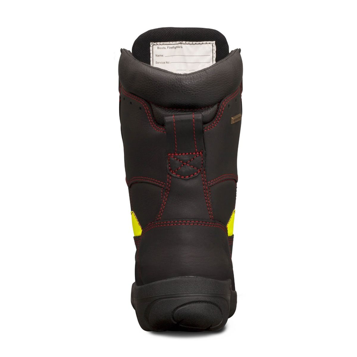 Oliver 66-495 230mm High Leg Lace Up Structural Firefighters Boot - Black