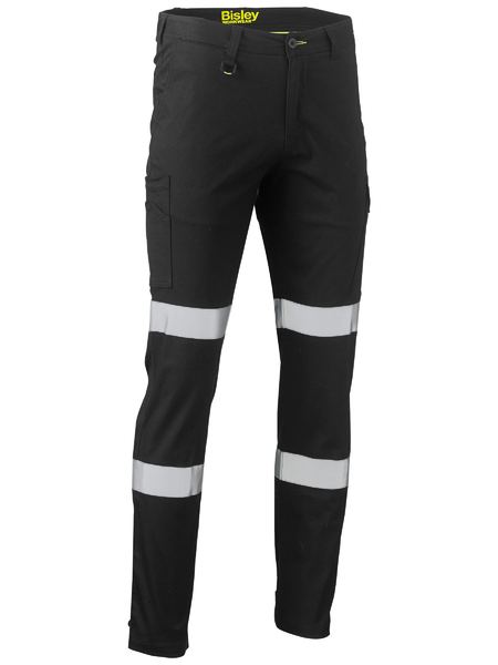 BISLEY TAPED STRETCH COTTON DRILL CARGO PANTS BPC6008T