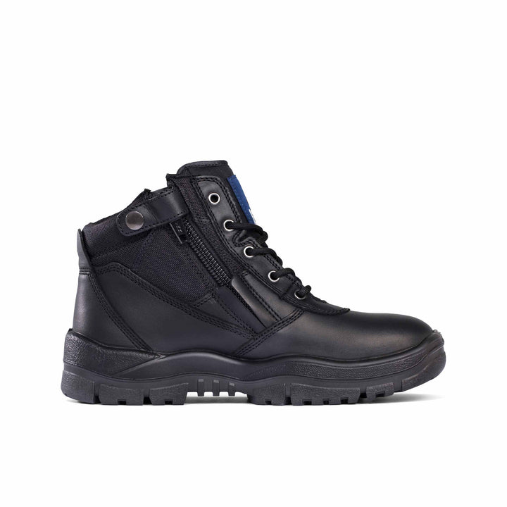 Mongrel #961 Non-Safety Zip Sided Boot - Black