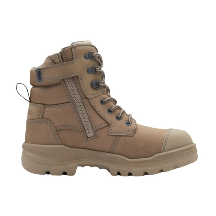 Bd8063 Blundstone RotoFlex 8063 Unisex (UK/AU) 150mm Zip-Sided Nubuck Steel T ...