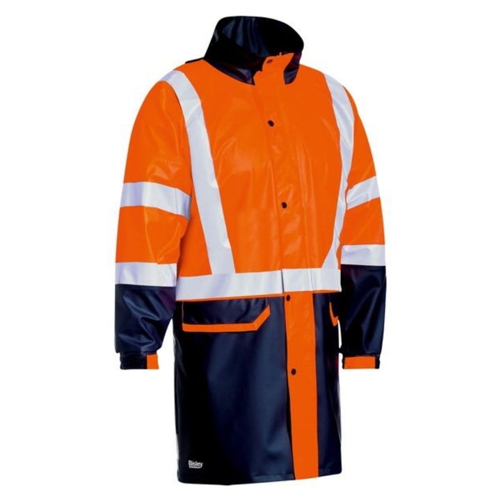 BISLEY D/N STRETCH WATERPROOF PU RAIN COAT
