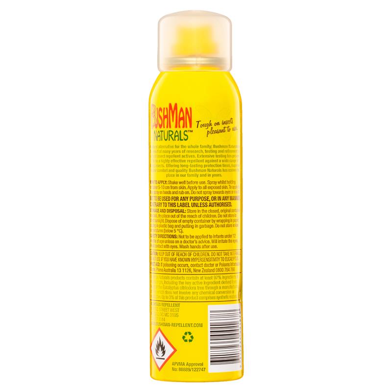 Bushman Naturals (BN0145P) Pump Insect Repellent 145ml DEET-Free