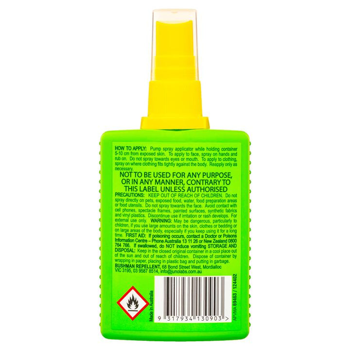 Bushman Plus (BP100P) Pump Insect Repellent + Sunscreen 100ml 20% DEET