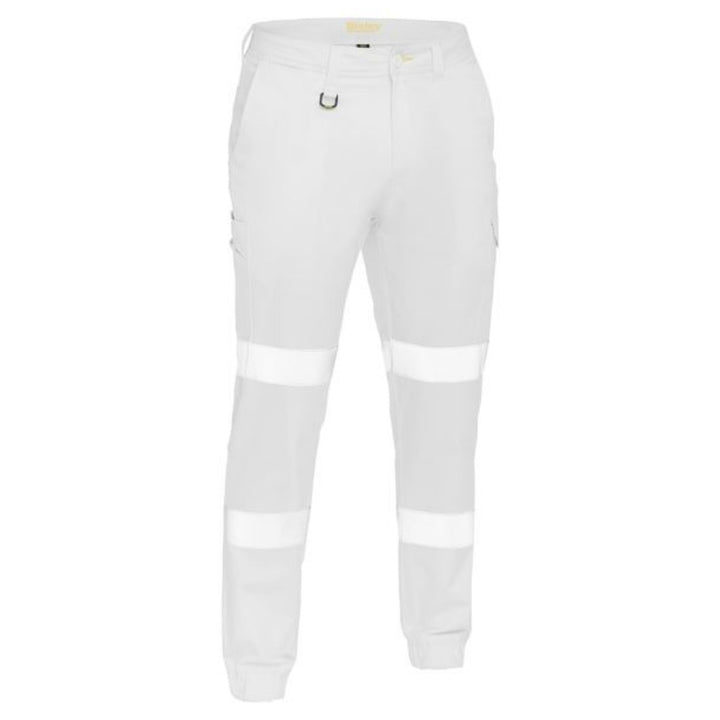 BISLEY Cotton Stretch Cargo Cuffed Pant With Tape