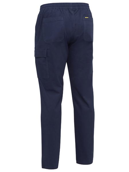 BISLEY STRETCH COTTON DRILL ELASTIC WAIST CARGO PANT BPC6029