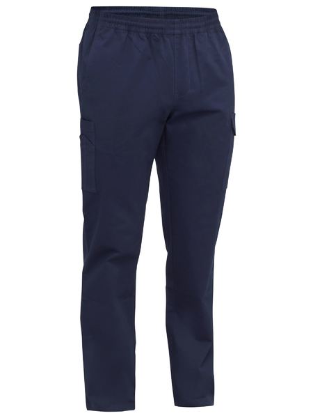BISLEY STRETCH COTTON DRILL ELASTIC WAIST CARGO PANT BPC6029