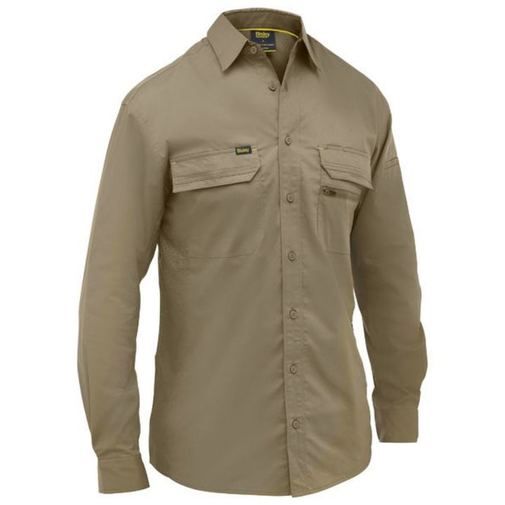 BISLEY MENS X-AIRFLOW STRETCH RIPSTOP SHIRT