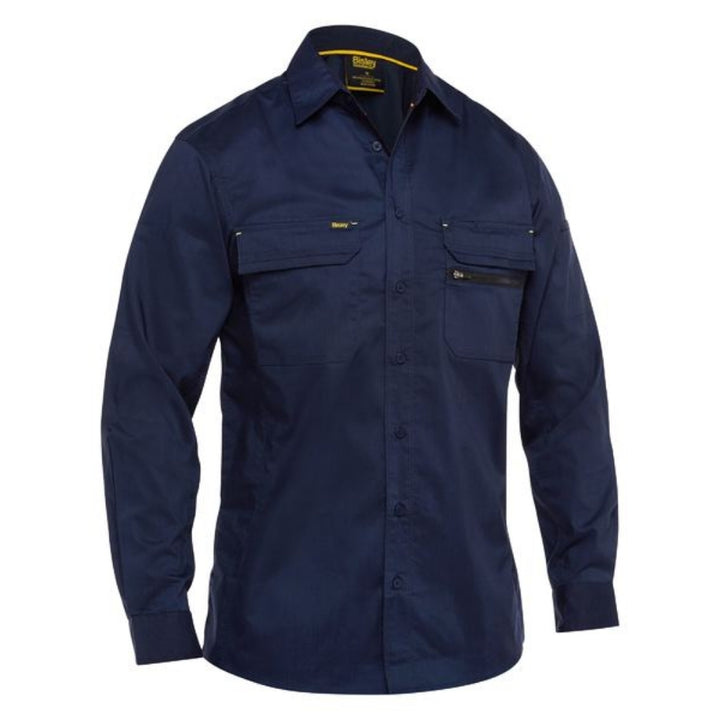 BISLEY MENS X-AIRFLOW STRETCH RIPSTOP SHIRT