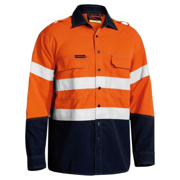 BISLEY C/D D/N LONG SLEEVE FR TECASAFE SHIRT