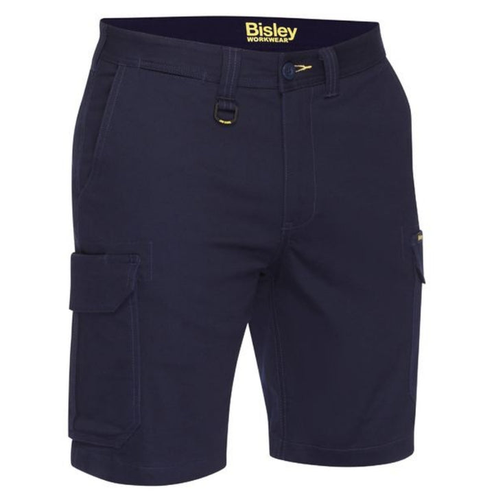 BISLEY STRETCH COTTON DRILL CARGO SHORTS