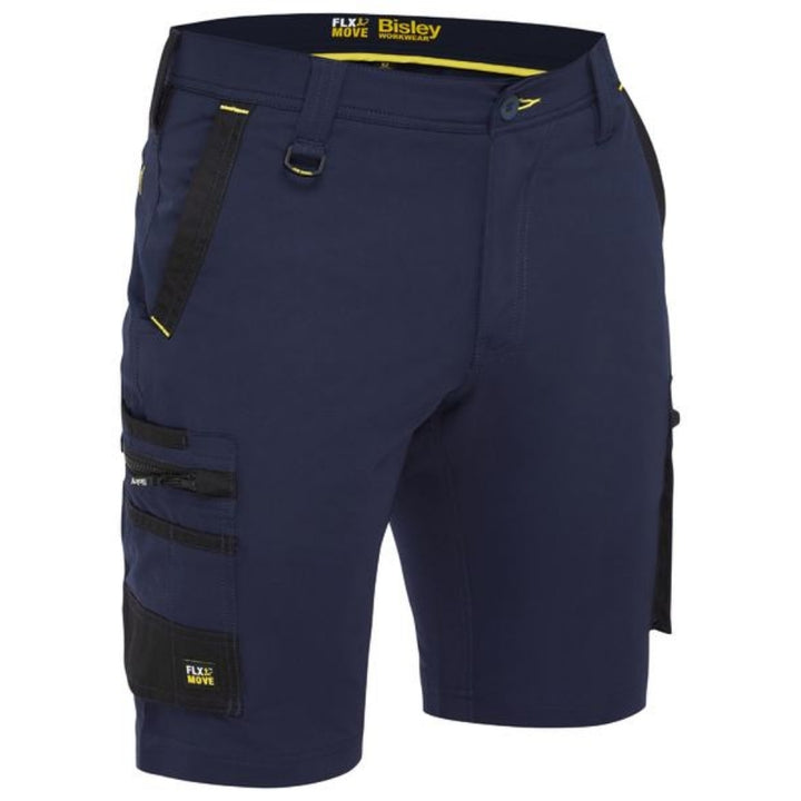 BISLEY FLX & MOVE 4-WAY ZIP CARGO SHORT