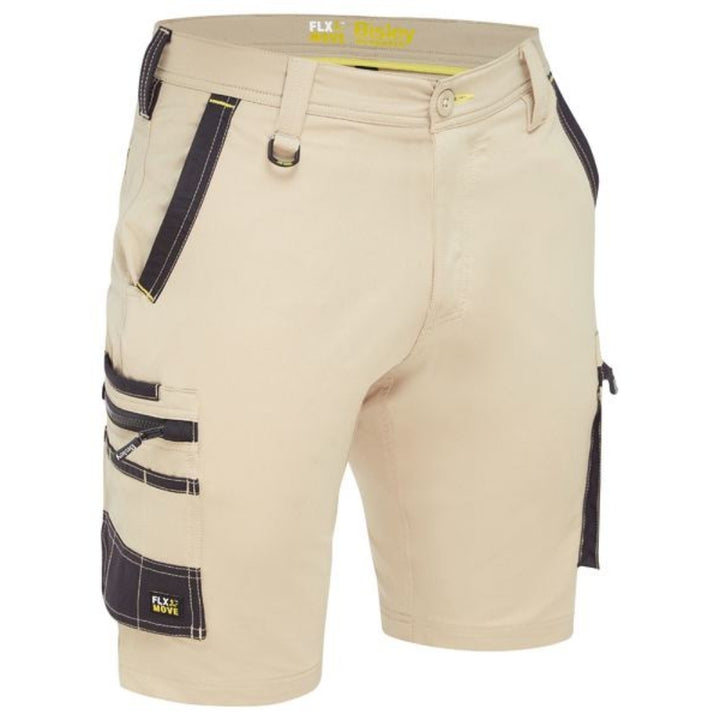BISLEY FLX & MOVE 4-WAY ZIP CARGO SHORT